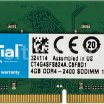 Crucial CT4G4SFS824A 4Gb/2400MHz CL17 1x4Gb DDR4 SO-DIMM memória