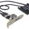 DeLOCK 3,5" 2x USB 3.0 + PCI-E 2x USB 3.0 bővítőkártyával