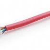 Gembird 305m CAT5e lengő lágy UTP LAN kábel, piros