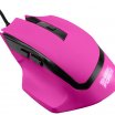 Sharkoon Shark Force USB optikai játékos egér, rózsaszín