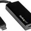 Startech USB-C - HDMI Adapter, fekete