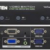 Aten switch 2-Port VGA + audio Switch