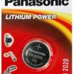 Panasonic CR2025 3V lithium gombelem
