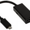 Valueline USBmicro B 11p - USBmicro mama + HDMI mama adapter