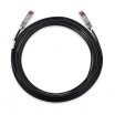TP-Link 3m Direct Attach SFP+ kábel, fekete