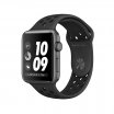 Apple Watch Nike+ Okosóra, asztoszürke alumíniumtok, 42mm antracit sportszíj
