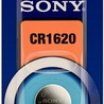 Sony CR1620 3V 75mAh Lithium gombelem