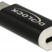 Delock USB3.1 Type-C Gen2 M - USB 2.0 micro F fordító, fekete