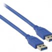 Nedis 5m USB3.0-A-A apa/apa kábel, kék