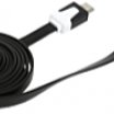Omega 1m USB2.0 A-microB kábel, fekete