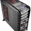 AeroCool PGS Strike-X GT fekete/piros ATX számítógép ház, táp nélkül